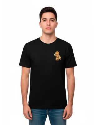 Playera Karani-Art Ajolote Juego Sagrado cuello redondo para hombre