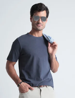 Playera Faherty cuello redondo para hombre