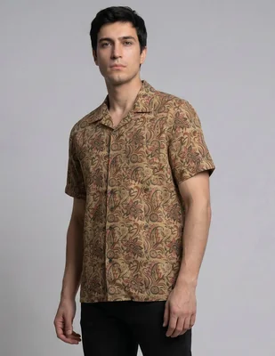 Camisa casual Promo B Brothers manga corta para hombre