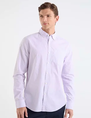 Camisa casual Original Penguin de algodón manga larga para hombre