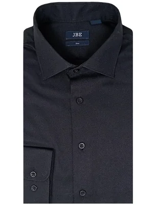 Camisa de vestir JBE de manga larga para hombre