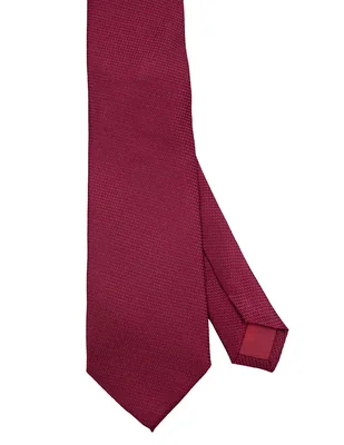 Corbata zanetti slim de seda estampado jacquard para hombre