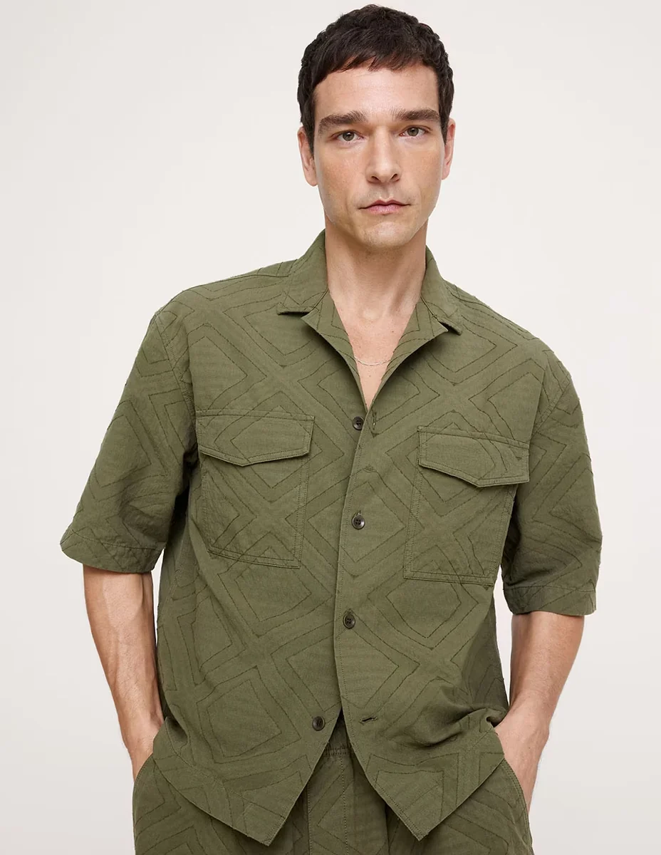 CAMISA BANANA 000892607 REGULAR FIT ALG