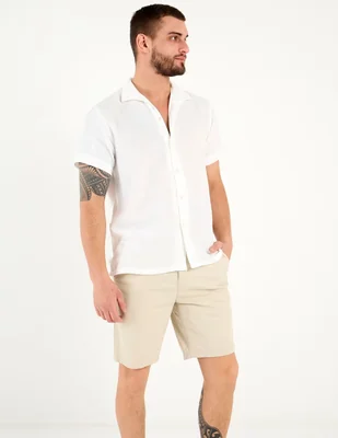Camisa casual Polosur manga corta para hombre