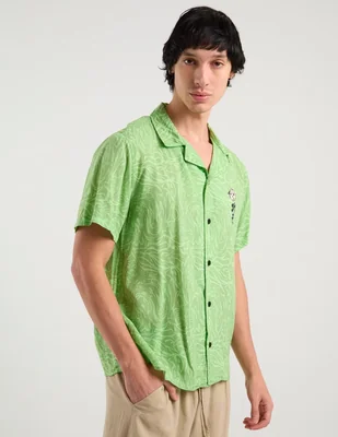 Camisa casual Univrs manga corta para hombre