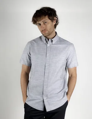 Camisa business casual ben sherman manga corta para hombre