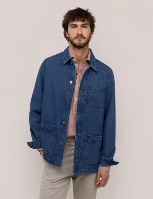 Camisa casual el ganso de bambú manga larga para hombre