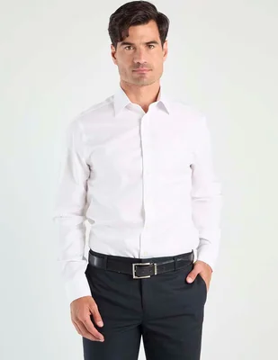 Camisa de vestir Charles Tyrwhitt manga larga para hombre