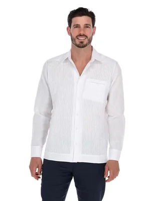 Guayabera manga larga Camasha para para hombre