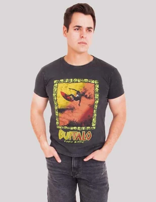 Playera Buffalo Jeans David Bitton cuello redondo para hombre