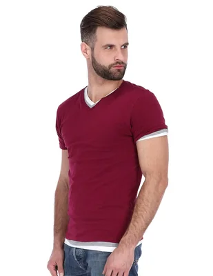 Playera Generra cuello V para hombre