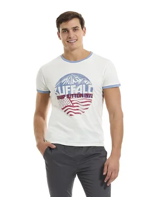 Playera Buffalo Jeans David Bitton cuello redondo para hombre