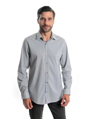 Camisa casual Kenneth Cole manga larga para hombre