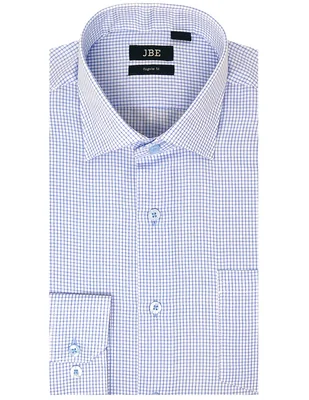 Camisa de vestir JBE manga larga para hombre