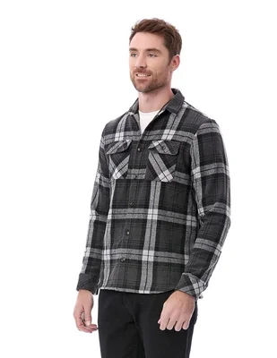 Camisa casual Buffalo Jeans David Bitton manga larga para hombre