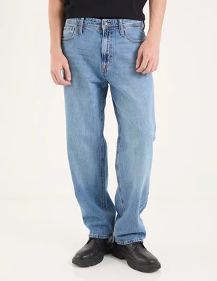 Jeans straight Jack & Jones lavado claro para hombre