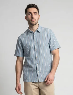 Camisa de algodón ben sherman para hombre