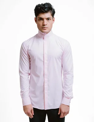 Camisa de vestir Rcano manga larga para hombre