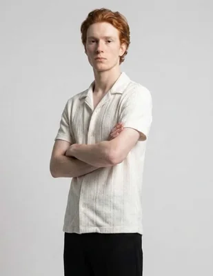 Camisa casual Aéropostale manga corta para hombre