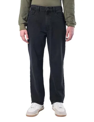 Jeans relaxed baggy Oggi Jeans lavado obscuro para hombre
