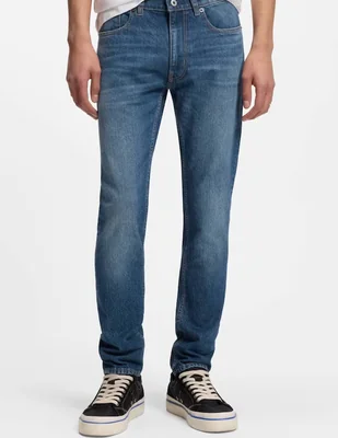 Jeans Skinny Hugo Blue lavado medio para hombre