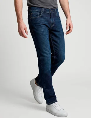 Jeans slim Kenneth Cole lavado medio para hombre