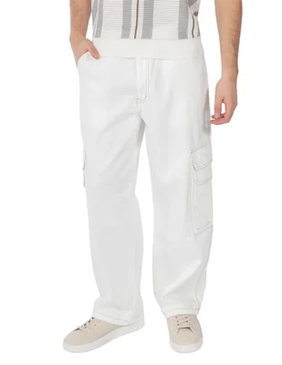 Jeans cargo baggy quarry lavado claro para hombre