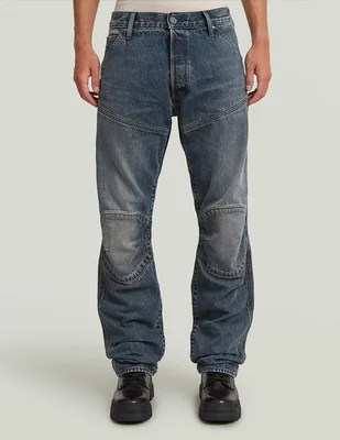 Jeans straight G-Star deslavado para hombre
