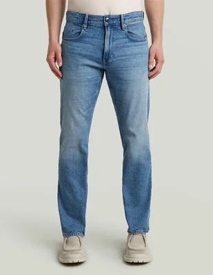Jeans straight G-Star deslavado para hombre