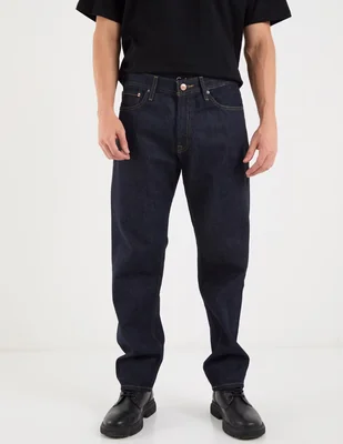 Jeans straight Jack & Jones lavado obscuro para hombre