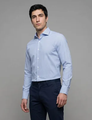 Camisa de vestir Calderoni manga larga para hombre