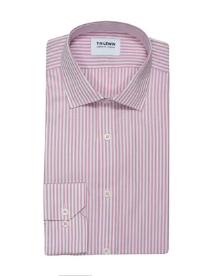 Camisa casual Tm Lewin de algodón manga larga para hombre