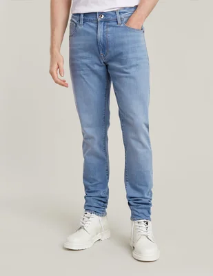 Jeans técnico slim G-Star deslavado para hombre
