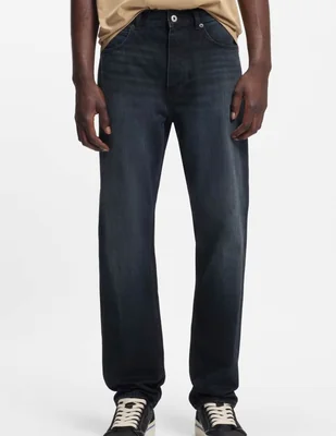 Jeans straight Hugo Blue lavado obscuro para hombre