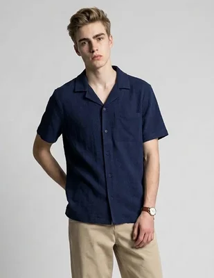 Camisa casual Aéropostale manga corta para hombre
