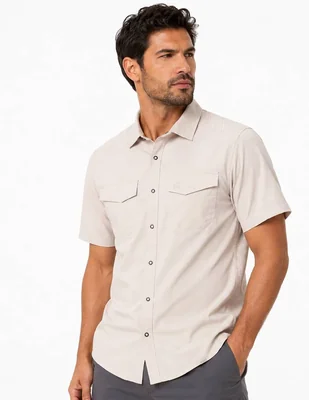 Camisa de vestir 5.11 Tactical manga corta para hombre