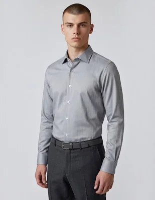 Camisa formal kc ny dmanga larga para hombre