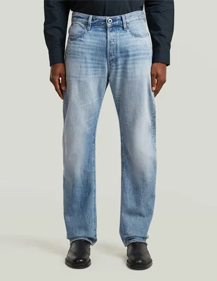 Jeans straight G-Star deslavado para hombre