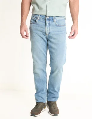 Jeans slim Faherty deslavado para hombre