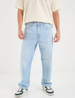 Jeans relaxed straight Jack & Jones lavado claro para hombre