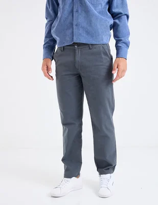 Pantalón straight Regent Street de algodón para hombre