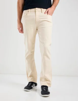 Jeans straight Aéropostale lavado claro para hombre