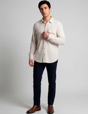 Camisa manga larga para hombre