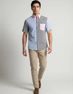 Camisa Eden Park manga corta para hombre