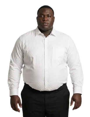 Camisa casual michel blanc manga larga para hombre