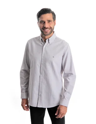 Camisa casual kenneth cole manga larga para hombre