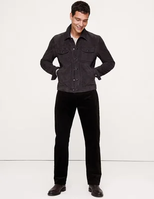 Pantalón slim de algodón para hombre