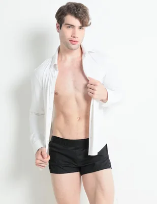 Bóxer trunk Rounderbum de algodón para hombre