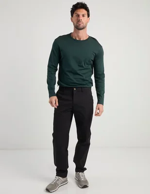 Pantalón regular Regent Street de algodón para hombre