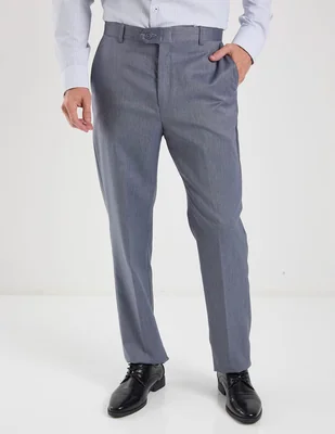 Pantalón Formal De Vestir Regular Sansabelt De Poliéster Y Viscosa Para Hombre